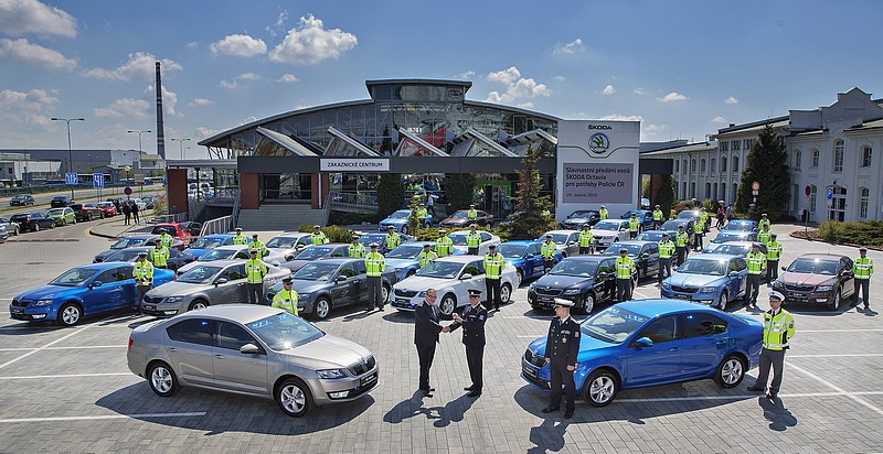 Dalších 35 vozů Škoda Octavia pro Policii ČR